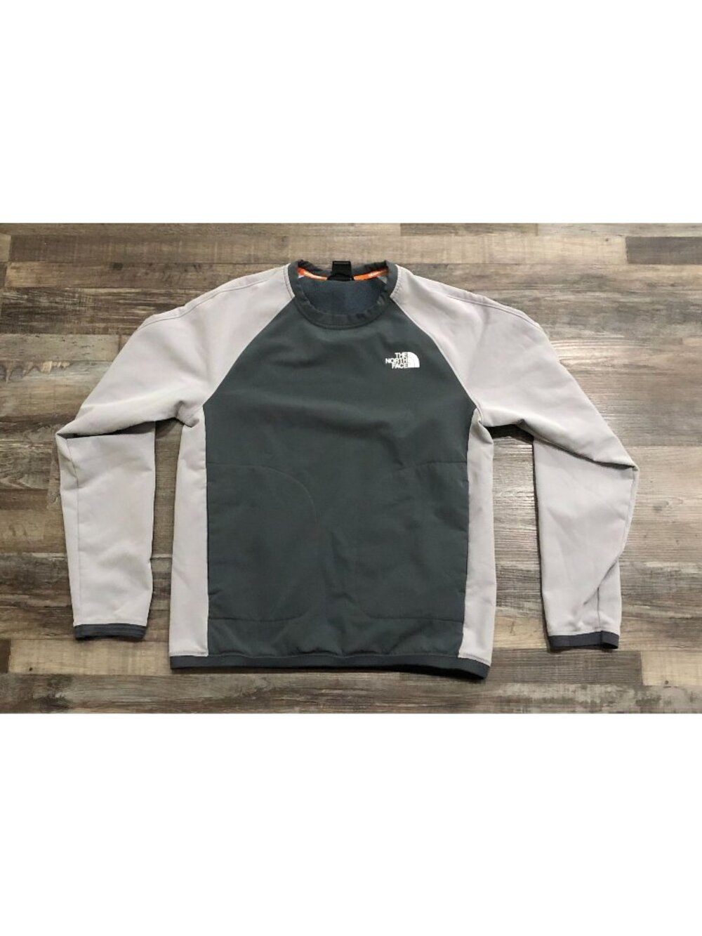 The North Face Tekware Fleece Crewneck Sweatshirt Mens Medium Gray